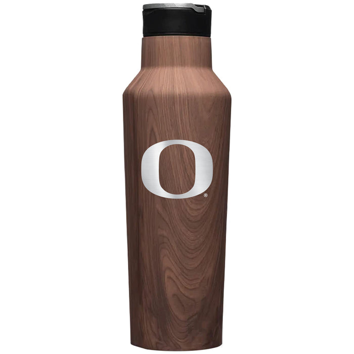 Corkcicle Insulated Canteen Water Bottle with Oregon Ducks Primary Logo