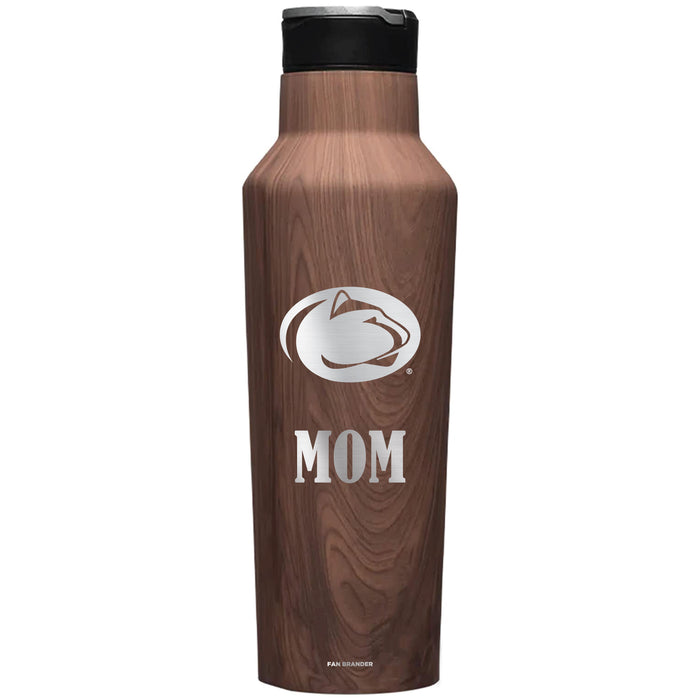 Corkcicle Insulated Canteen Water Bottle with Penn State Nittany Lions Mom Primary Logo
