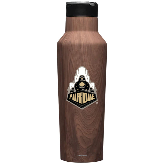 Corkcicle Insulated Canteen Water Bottle with Purdue Boilermakers Secondary Logo