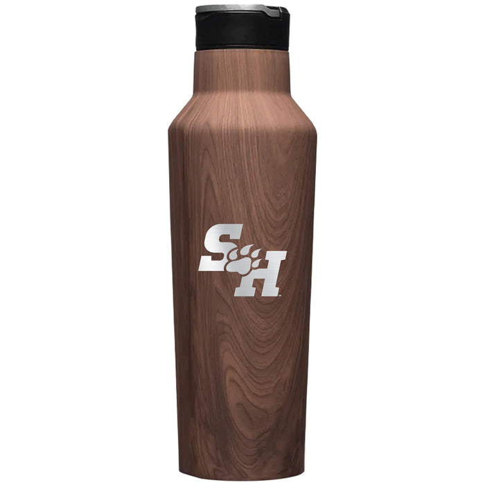 Corkcicle Insulated Sport Canteen Water Bottle with Sam Houston State Bearkats Primary Logo
