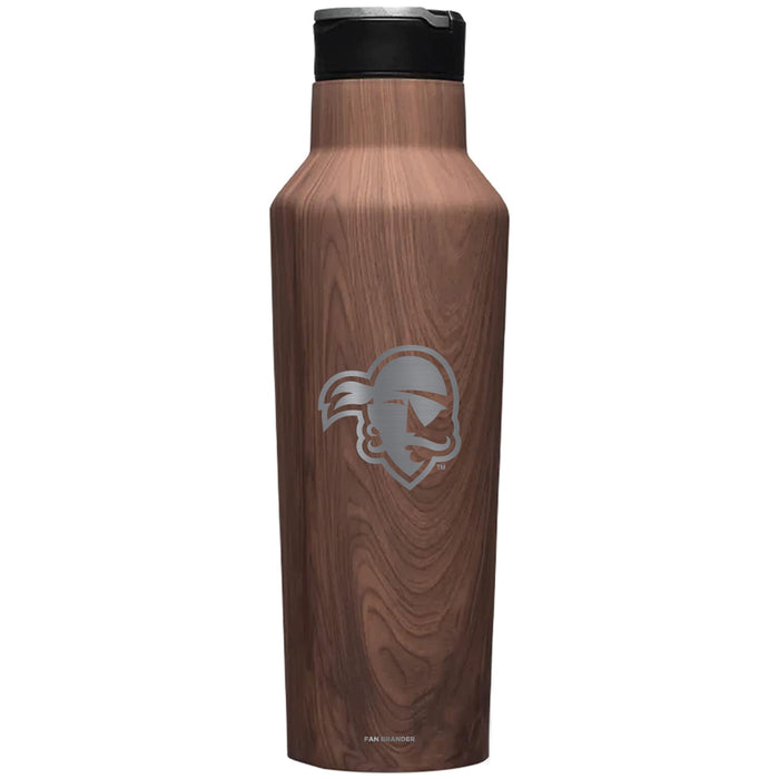 Corkcicle Insulated Canteen Water Bottle with Seton Hall Pirates Primary Logo