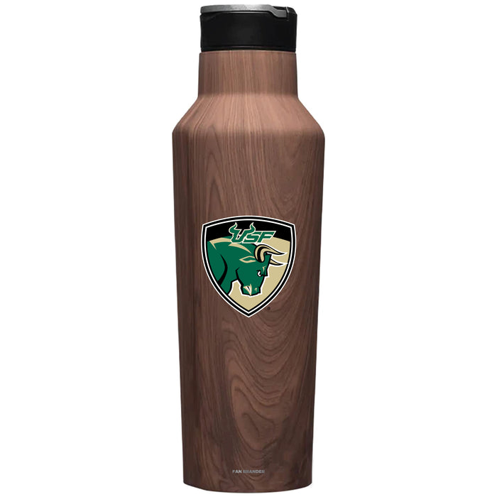 Corkcicle Insulated Canteen Water Bottle with South Florida Bulls Secondary Logo