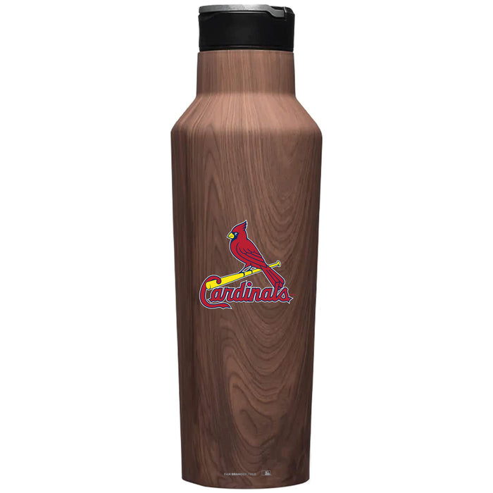 Corkcicle Insulated Canteen Water Bottle with St. Louis Cardinals Primary Logo