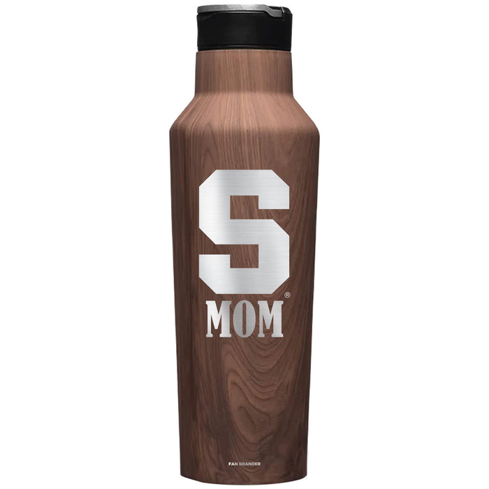 Corkcicle Insulated Canteen Water Bottle with Syracuse Orange Mom Primary Logo