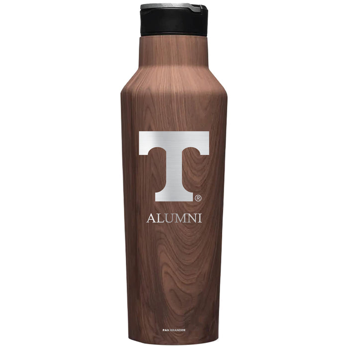 Corkcicle Insulated Canteen Water Bottle with Tennessee Vols Mom Primary Logo