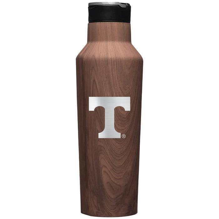 Corkcicle Insulated Sport Canteen Water Bottle with Tennessee Vols Primary Logo