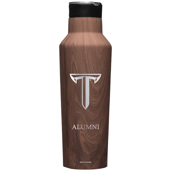 Corkcicle Insulated Canteen Water Bottle with Troy Trojans Alumni Primary Logo