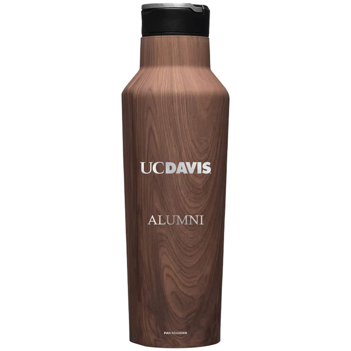 Corkcicle Insulated Canteen Water Bottle with UC Davis Aggies Mom Primary Logo