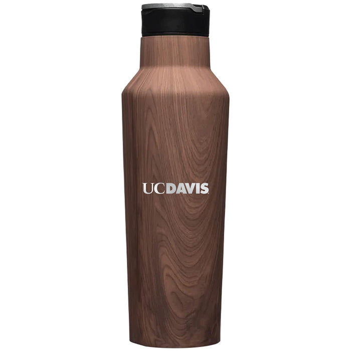 Corkcicle Insulated Sport Canteen Water Bottle with UC Davis Aggies Primary Logo