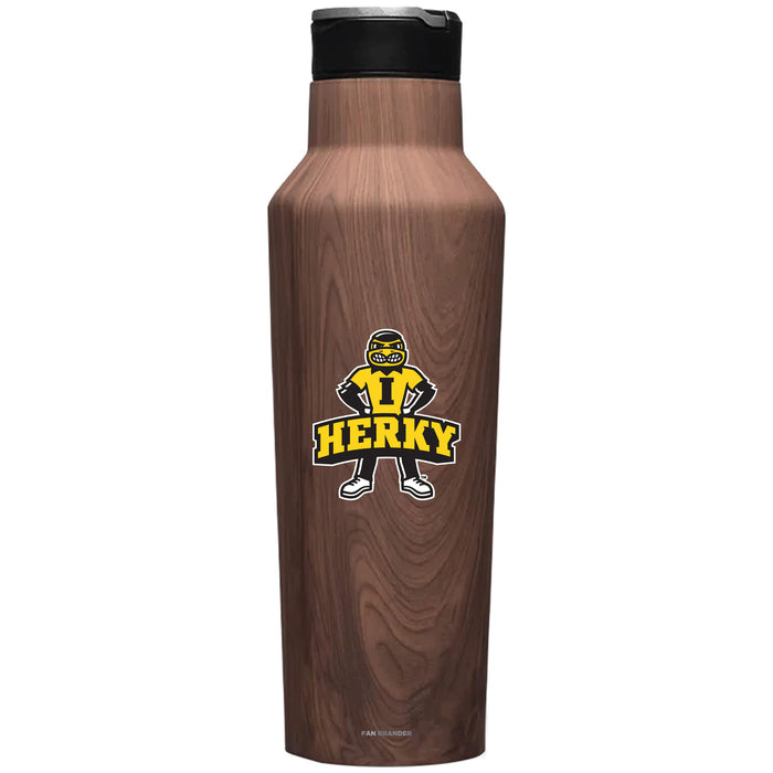 Corkcicle Insulated Canteen Water Bottle with Iowa Hawkeyes Secondary Logo