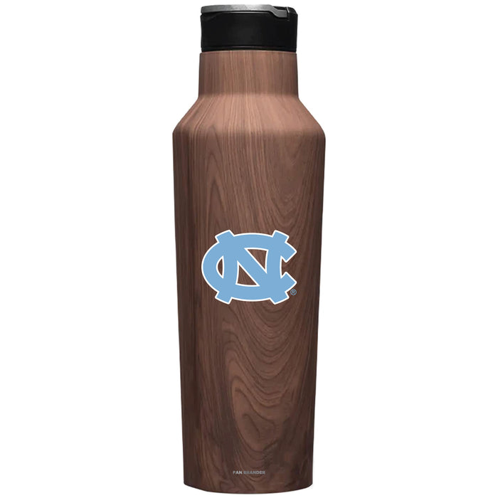 Corkcicle Insulated Canteen Water Bottle with UNC Tar Heels Primary Logo