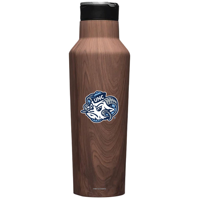 Corkcicle Insulated Canteen Water Bottle with UNC Tar Heels Secondary Logo