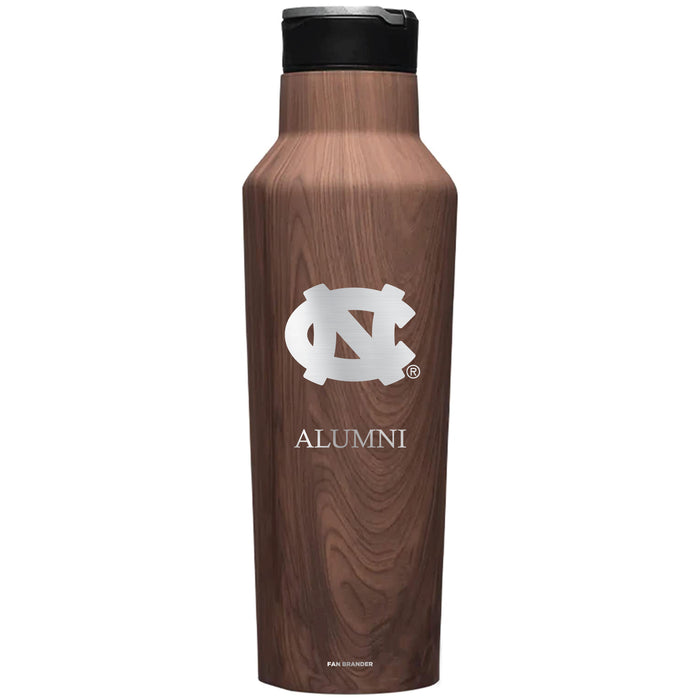 Corkcicle Insulated Canteen Water Bottle with UNC Tar Heels Mom Primary Logo