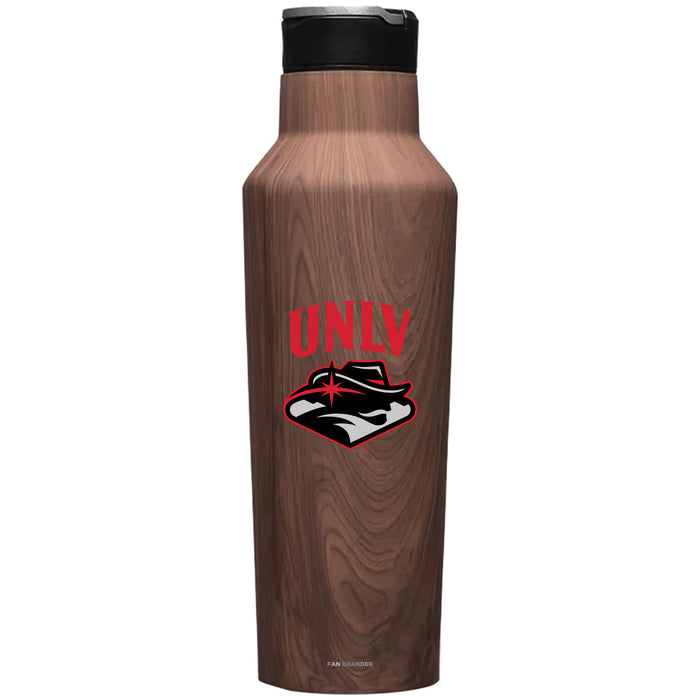 Corkcicle Insulated Canteen Water Bottle with UNLV Rebels Primary Logo