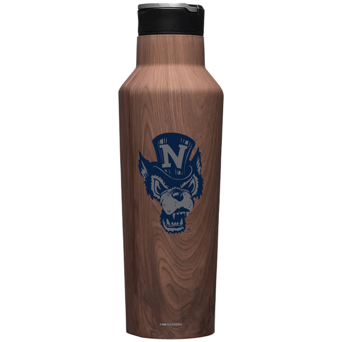 Corkcicle Insulated Canteen Water Bottle with Nevada Wolf Pack Secondary Logo