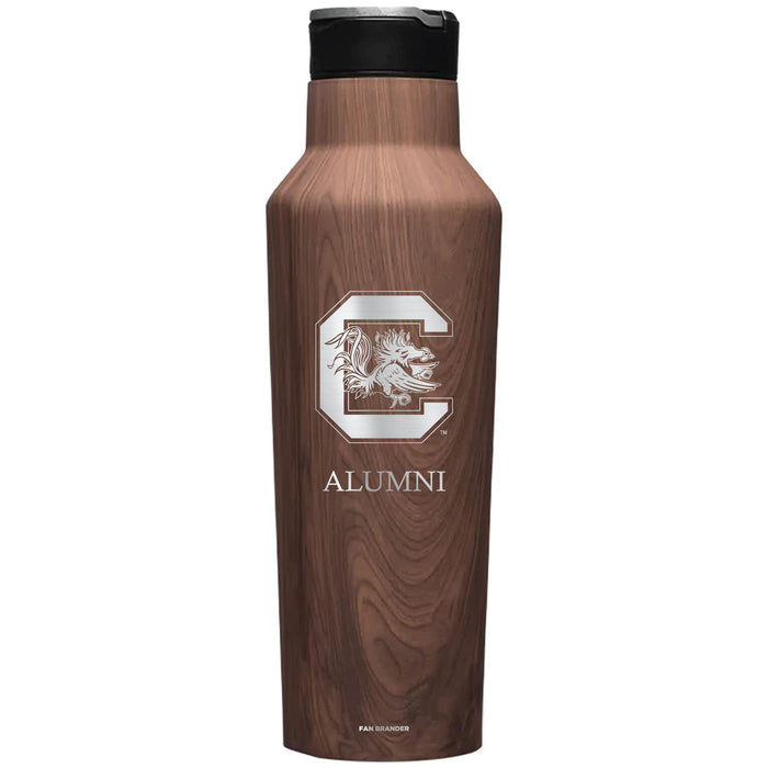 Corkcicle Insulated Canteen Water Bottle with South Carolina Gamecocks Alumni Primary Logo