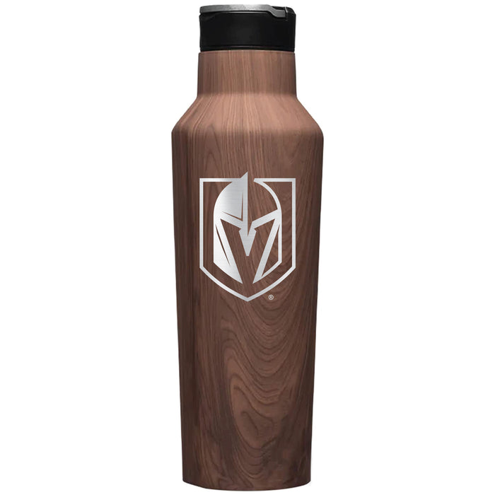 Corkcicle Insulated Canteen Water Bottle with Vegas Golden Knights Primary Logo