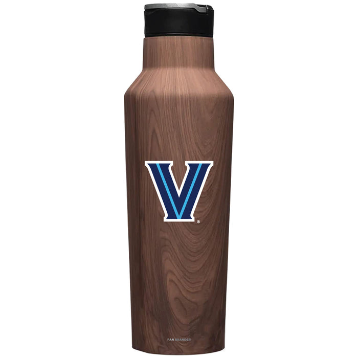 Corkcicle Insulated Canteen Water Bottle with Villanova University Primary Logo