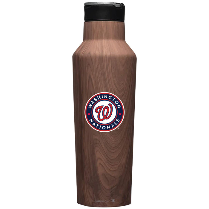 Corkcicle Insulated Canteen Water Bottle with Washington Nationals Primary Logo