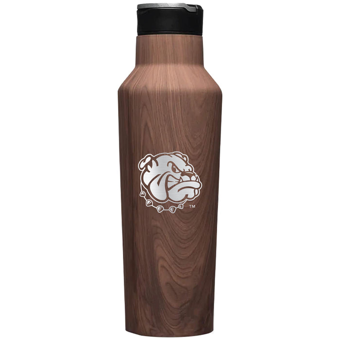 Corkcicle Insulated Sport Canteen Water Bottle with Western Illinois University Leathernecks Primary Logo
