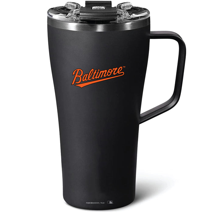 BruMate Toddy 22oz Tumbler with Baltimore Orioles Wordmark Logo