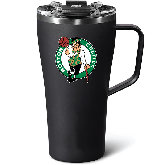 BruMate Toddy 22oz Tumbler with Boston Celtics Primary Logo