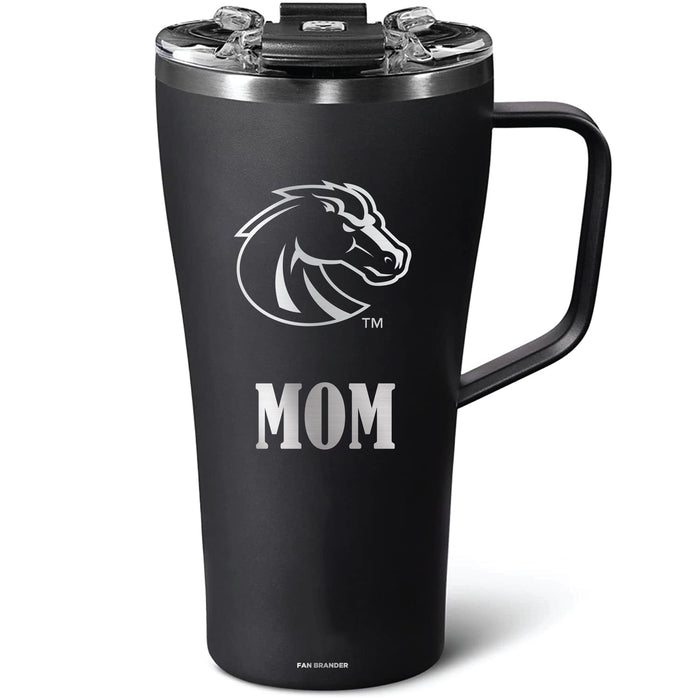 BruMate Toddy 22oz Tumbler with Boise State Broncos Mom Primary Logo