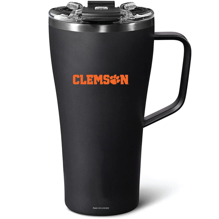 BruMate Toddy 22oz Tumbler with Clemson Tigers Secondary Logo