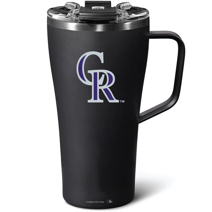 BruMate Toddy 22oz Tumbler with Colorado Rockies Primary Logo