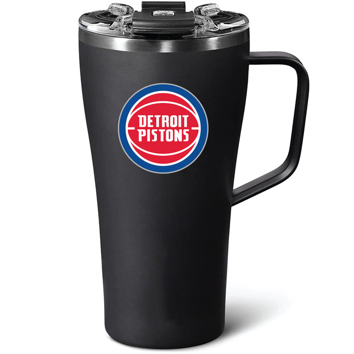 BruMate Toddy 22oz Tumbler with Detroit Pistons Primary Logo