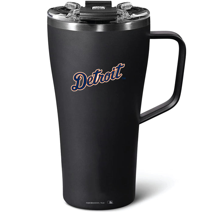 BruMate Toddy 22oz Tumbler with Detroit Tigers Wordmark Logo