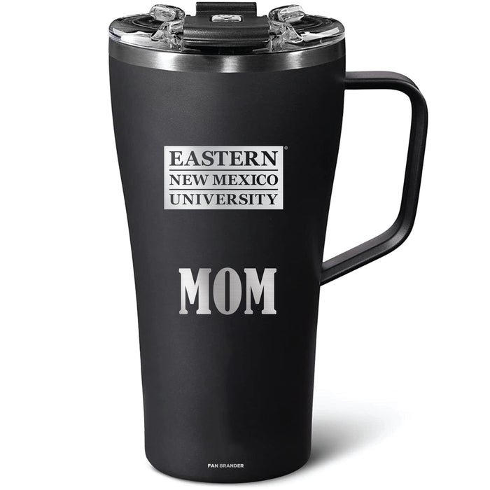 BruMate Toddy 22oz Tumbler with Eastern New Mexico Greyhounds Mom Primary Logo