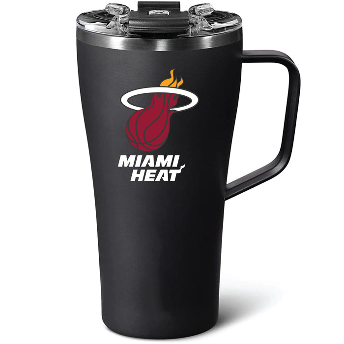 BruMate Toddy 22oz Tumbler with Miami Heat Primary Logo