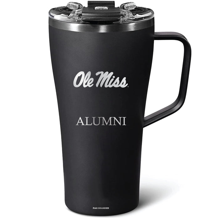 BruMate Toddy 22oz Tumbler with Mississippi Ole Miss Alumni Primary Logo