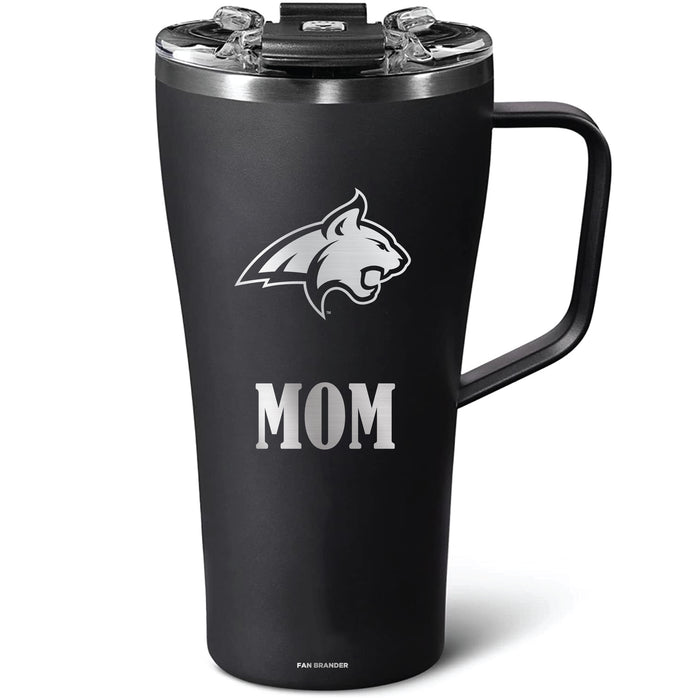 BruMate Toddy 22oz Tumbler with Montana State Bobcats Mom Primary Logo