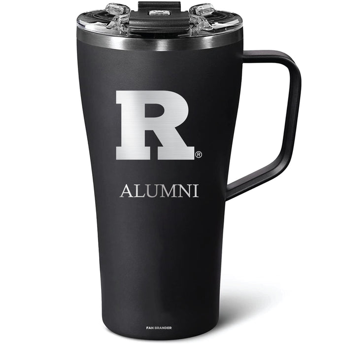 BruMate Toddy 22oz Tumbler with Rutgers Scarlet Knights Alumni Primary Logo
