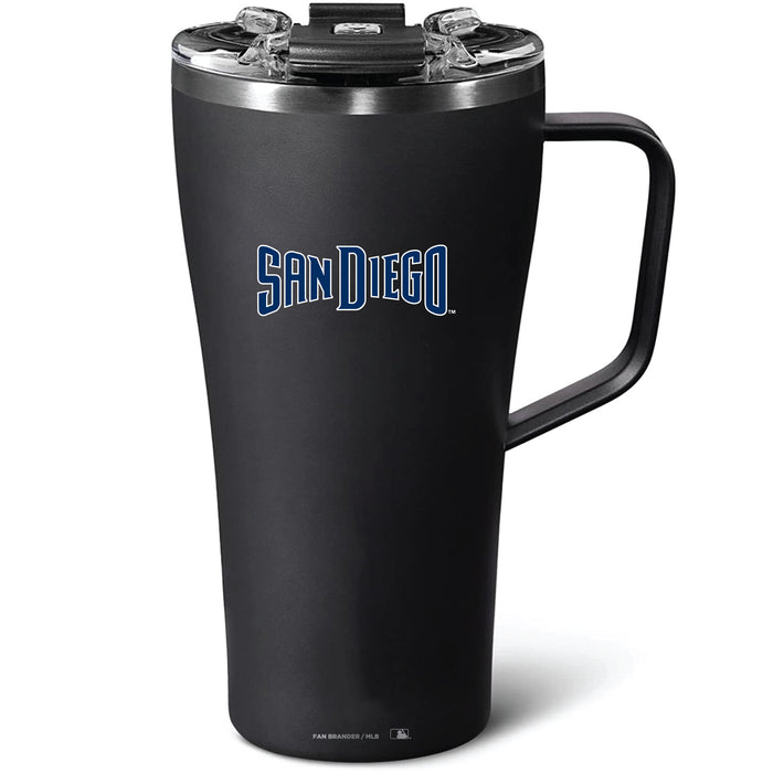 BruMate Toddy 22oz Tumbler with San Diego Padres Wordmark Logo