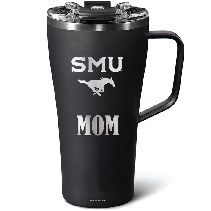 BruMate Toddy 22oz Tumbler with SMU Mustangs Mom Primary Logo