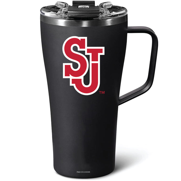 BruMate Toddy 22oz Tumbler with St. John's Red Storm Primary Logo