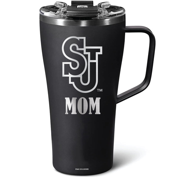 BruMate Toddy 22oz Tumbler with St. John's Red Storm Mom Primary Logo