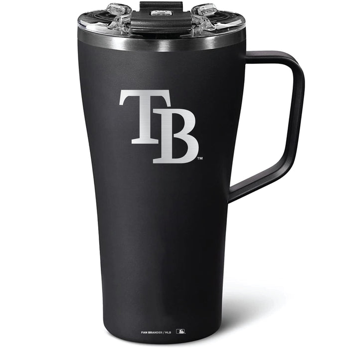 BruMate Toddy 22oz Tumbler with Tampa Bay Rays Secondary Etched Logo