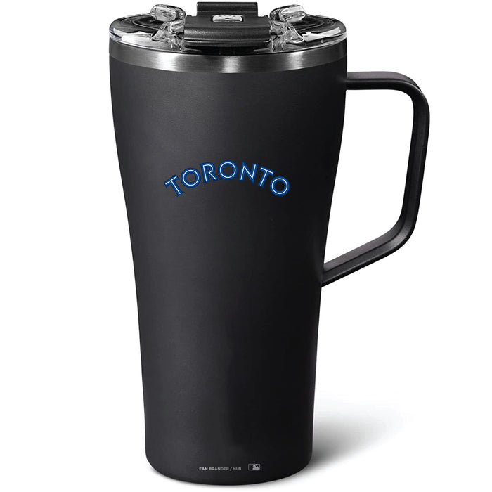 BruMate Toddy 22oz Tumbler with Toronto Blue Jays Wordmark Logo