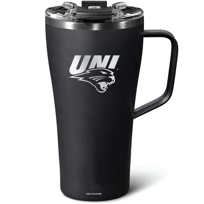 BruMate Toddy 22oz Tumbler with Northern Iowa Panthers Primary Logo