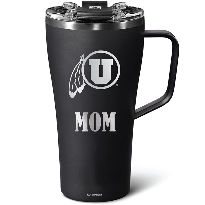 BruMate Toddy 22oz Tumbler with Utah Utes Mom Primary Logo