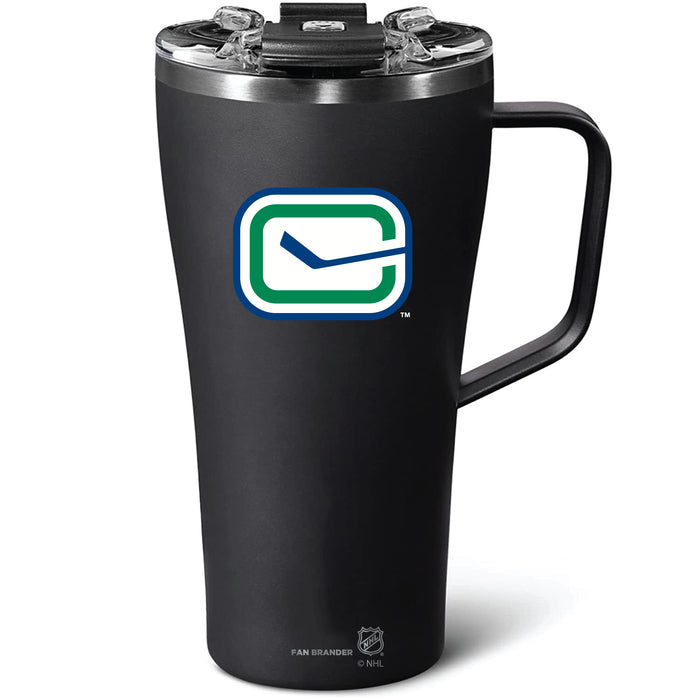 BruMate Toddy 22oz Tumbler with Vancouver Canucks Secondary Logo