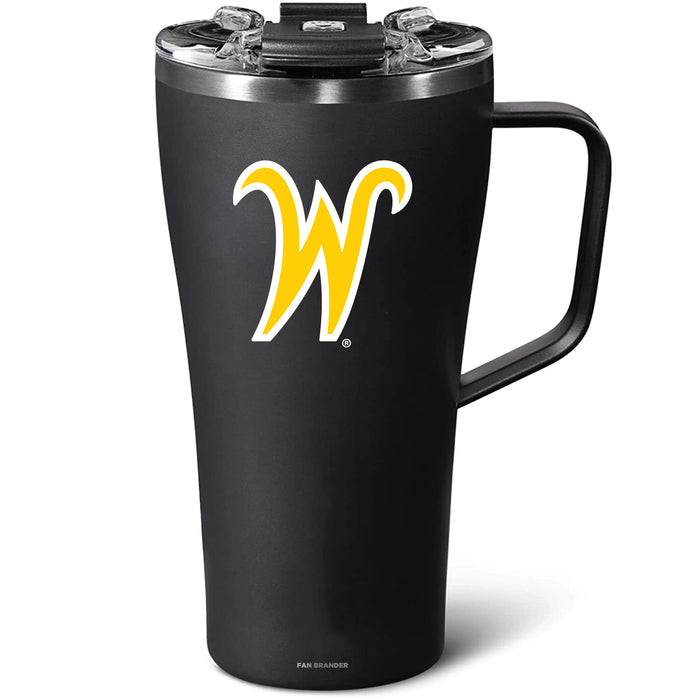 BruMate Toddy 22oz Tumbler with Wichita State Shockers Secondary Logo