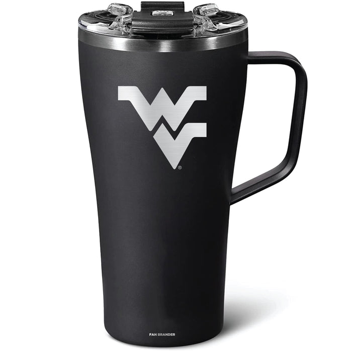 BruMate Toddy 22oz Tumbler with West Virginia Mountaineers Primary Logo