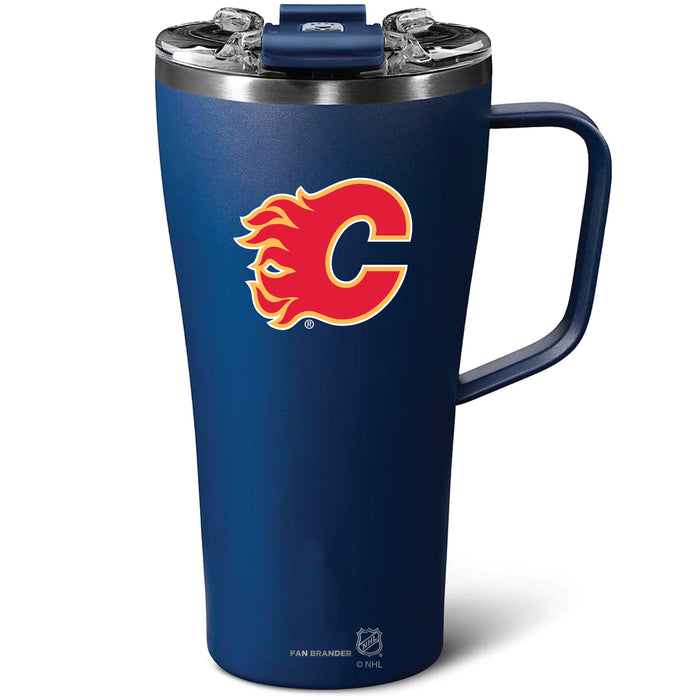 BruMate Toddy 22oz Tumbler with Calgary Flames Primary Logo