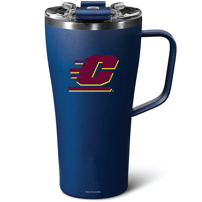 BruMate Toddy 22oz Tumbler with Central Michigan Chippewas Primary Logo