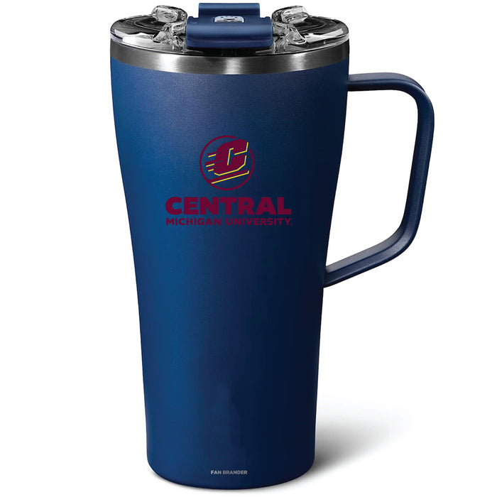 BruMate Toddy 22oz Tumbler with Central Michigan Chippewas Secondary Logo
